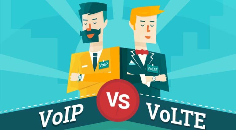 تفاوت VoIP و VoLTE